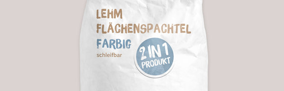 Lehm Flächenspachtel Farbig Kiesel