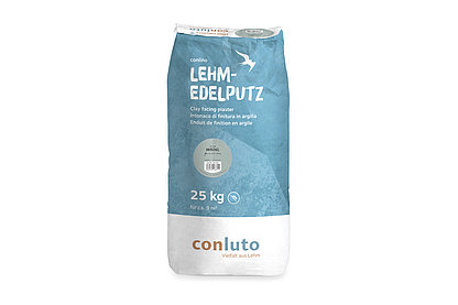 conluto Lehm-Edelputz im 25kg Sack - Farbton Muschel